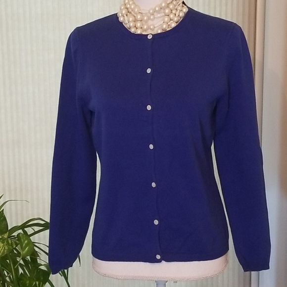 Lauren Ralph Lauren Sweaters - Lauren Ralph Lauren royal blue sweater cardigan